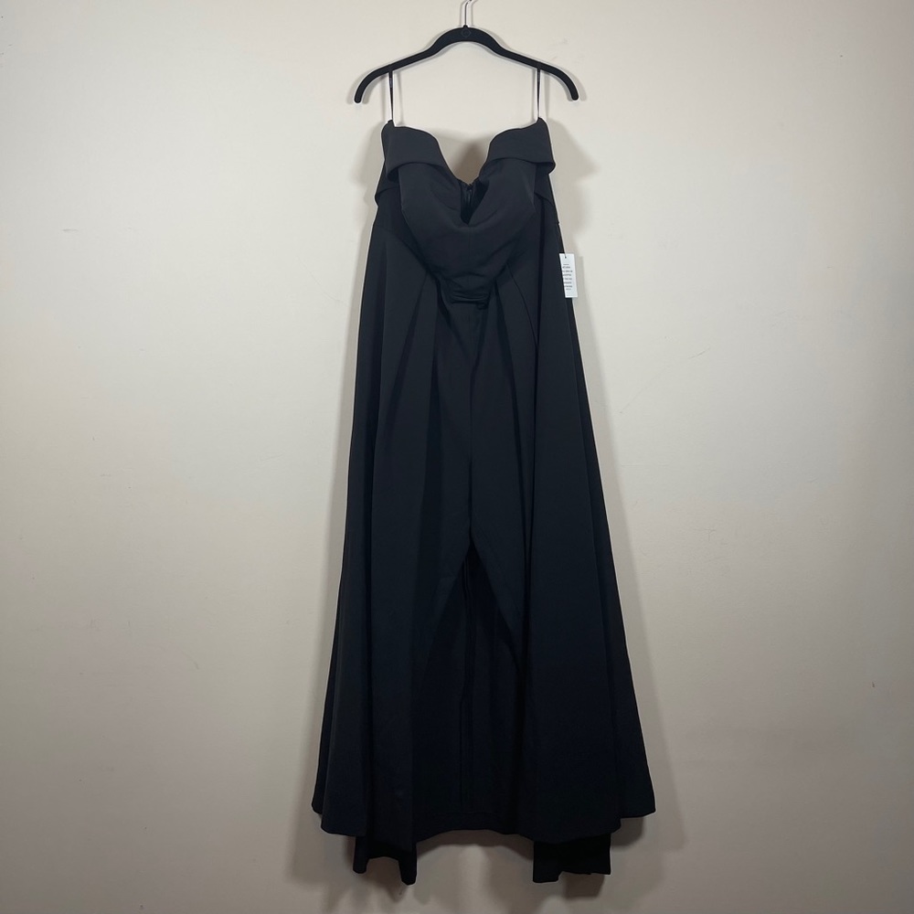 Eloquii Sweetheart Neckline Jumpsuit with Skirt